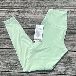 Lululemon Align High-Rise Pant 28" Kohlrabi Green size 8 NWT